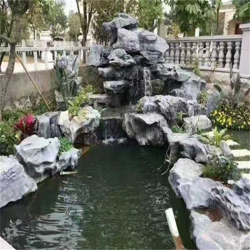 孟津假山鱼池过滤